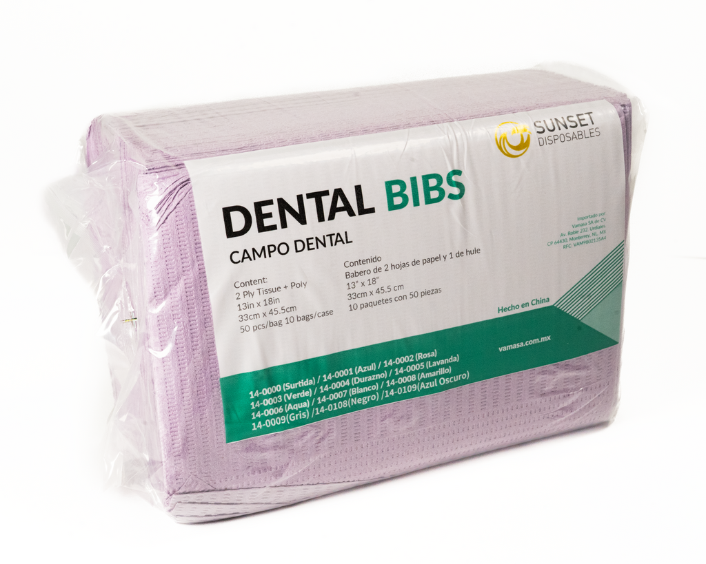 Campos Desechables C/50 Sunset