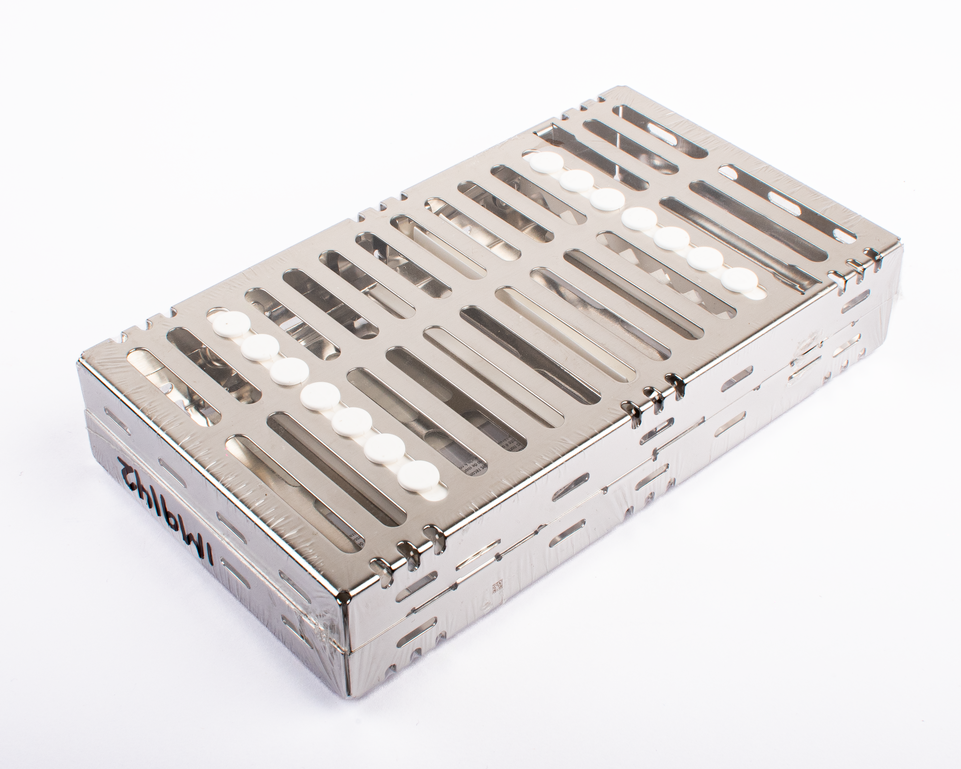 Cassette Doble 14 Instrumentos Blanco Hu-Friedy