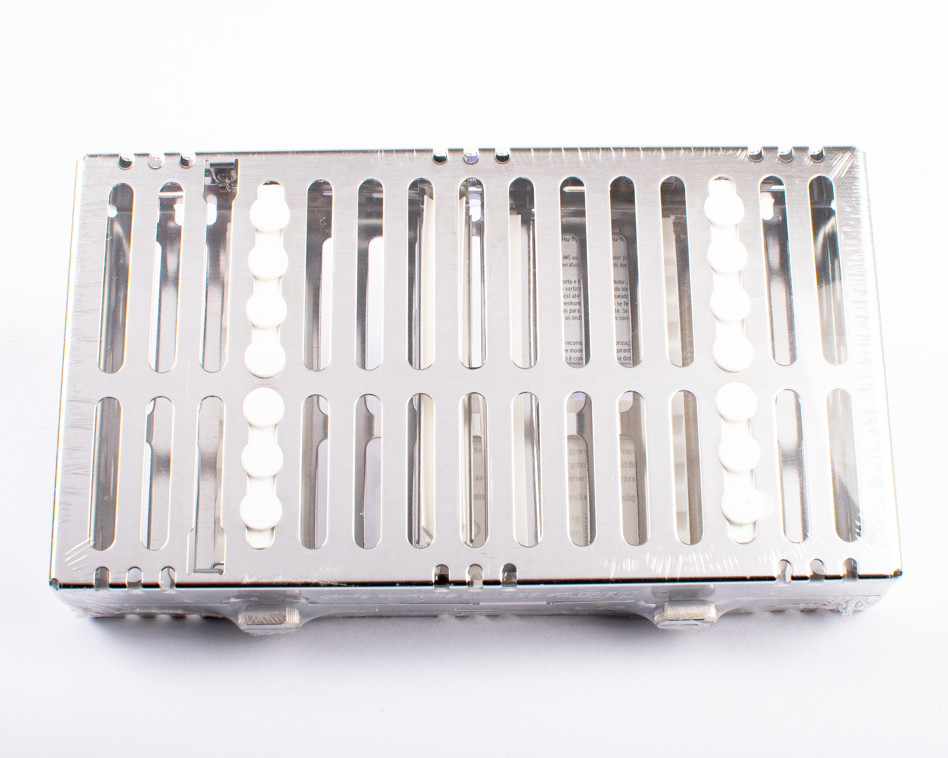 Cassette Doble 14 Instrumentos Blanco Hu-Friedy
