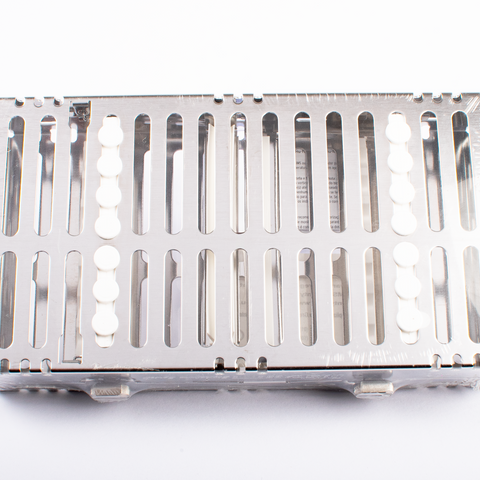 Cassette doble 14 instrumentos blanco Hu-Friedy