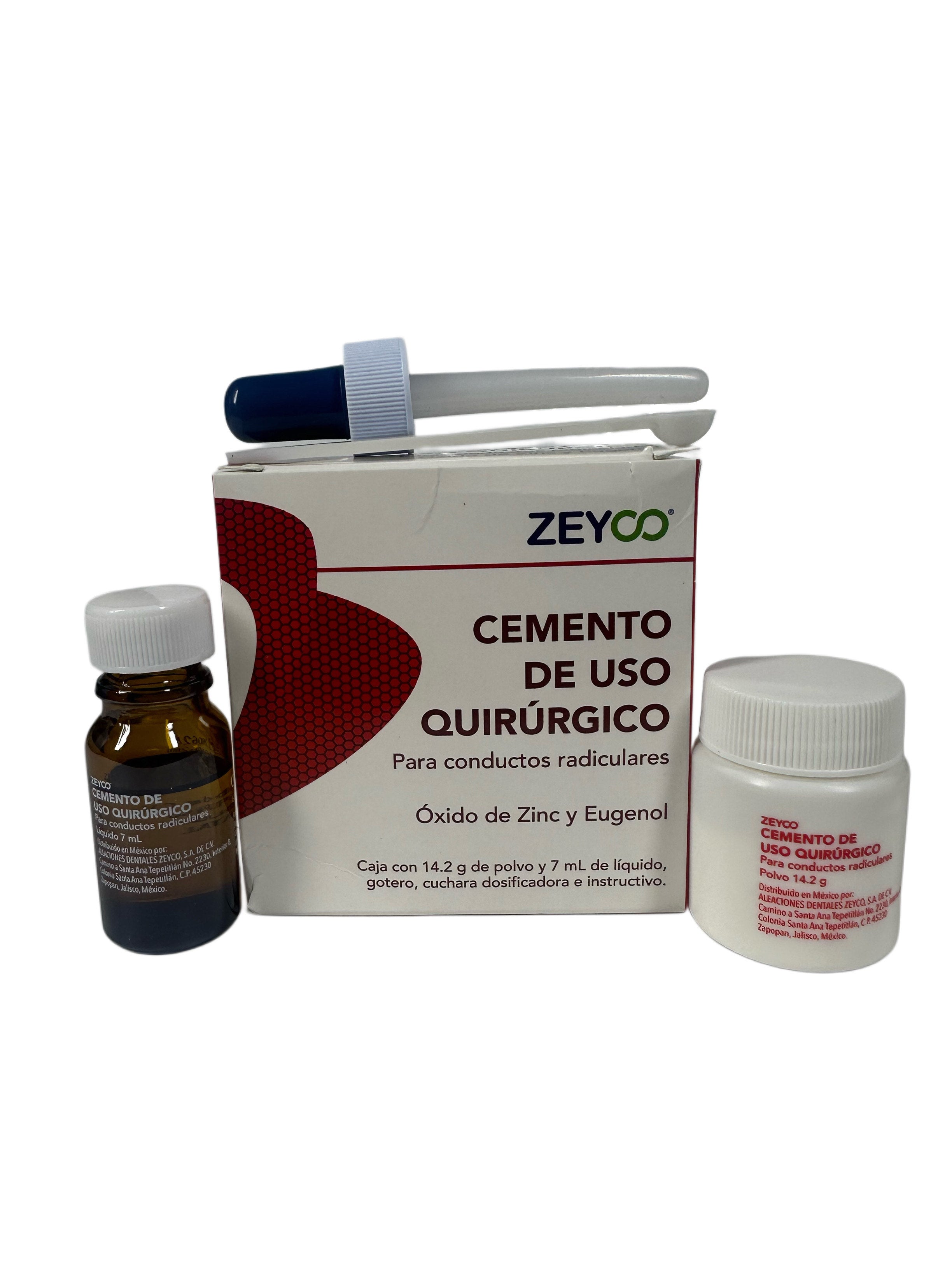 Cemento Para Conductos Radicales 14.2Gr/7.5Ml Zeyco