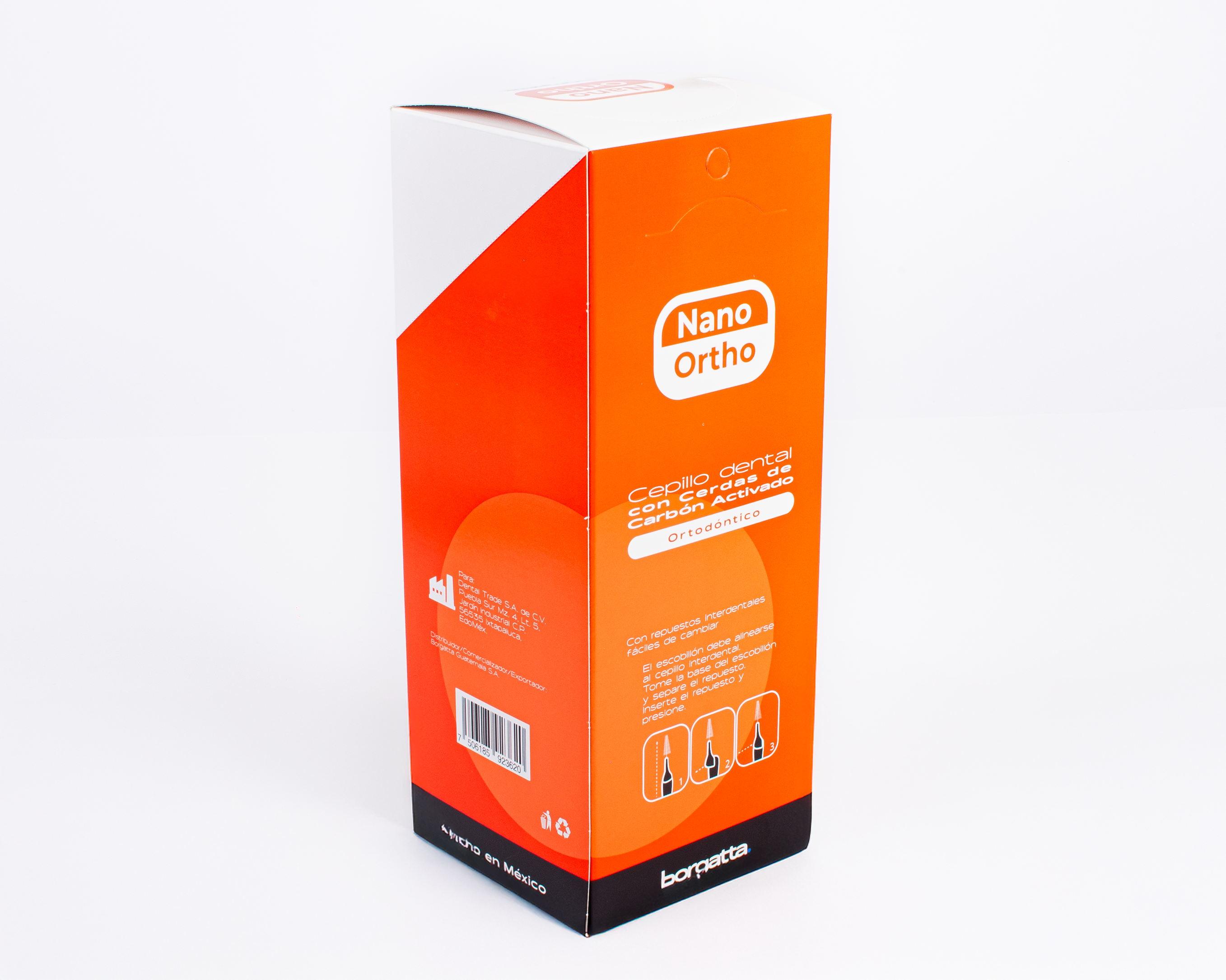 Cepillo Nano Ortho Caja Con 12