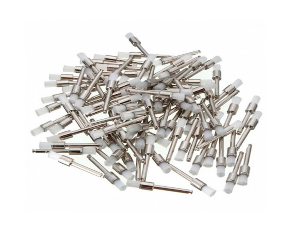 Cepillos profilácticos blanco c/100