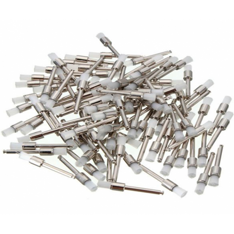 Cepillos profilácticos blanco c/100