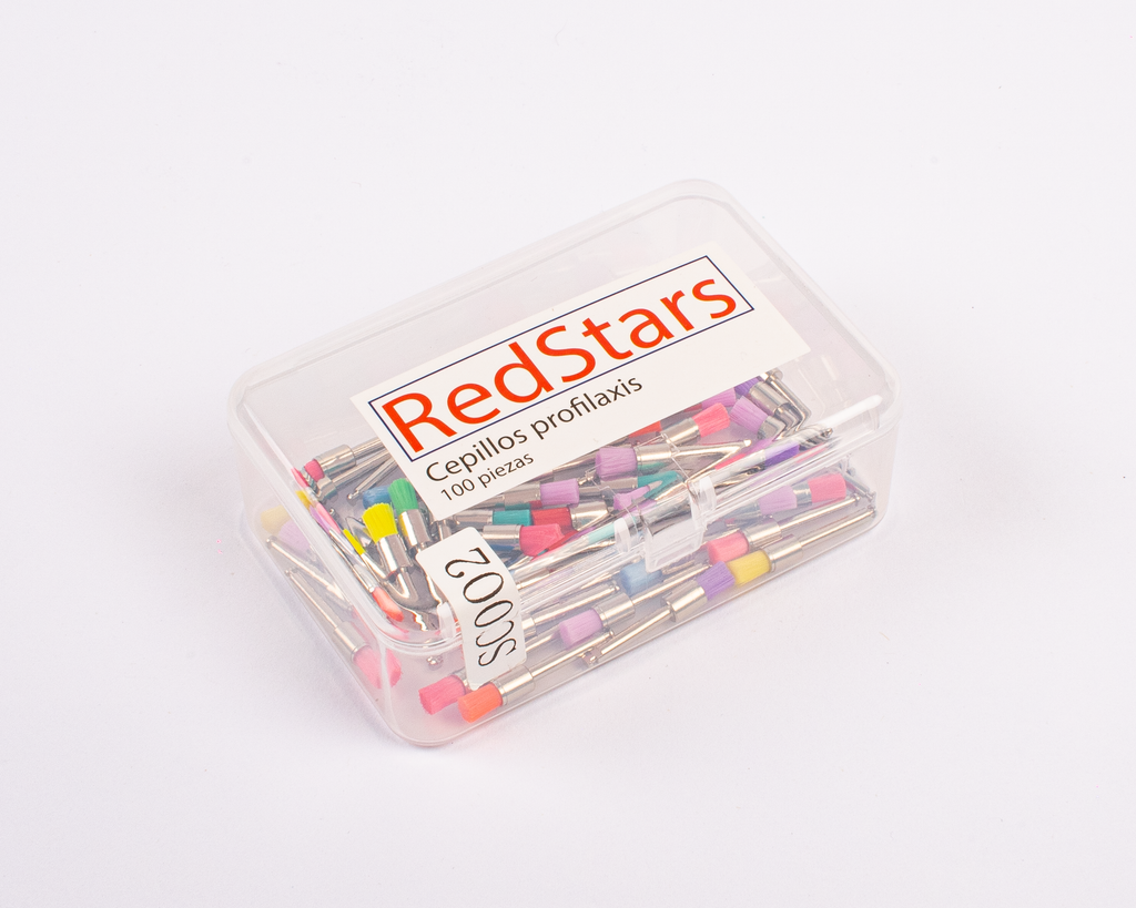 Cepillos profilácticos multicolores c/50