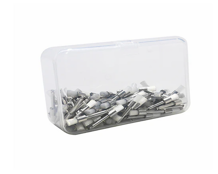 Cepillos profilácticos blanco c/100