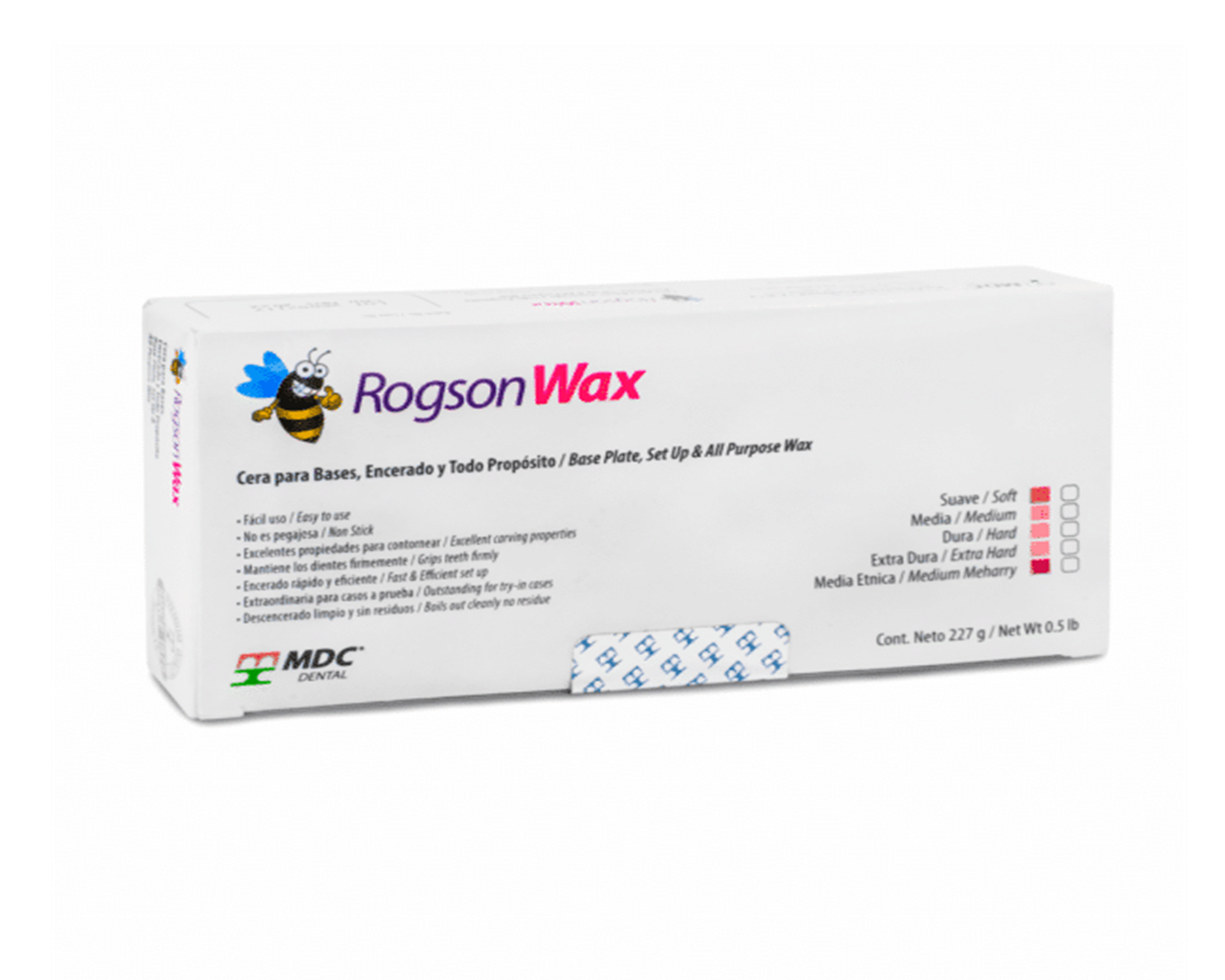 Cera Rogson Wax 9/Bases Rosa