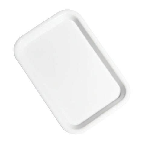Charola Plastico Vor - Lisa Chica Blanco