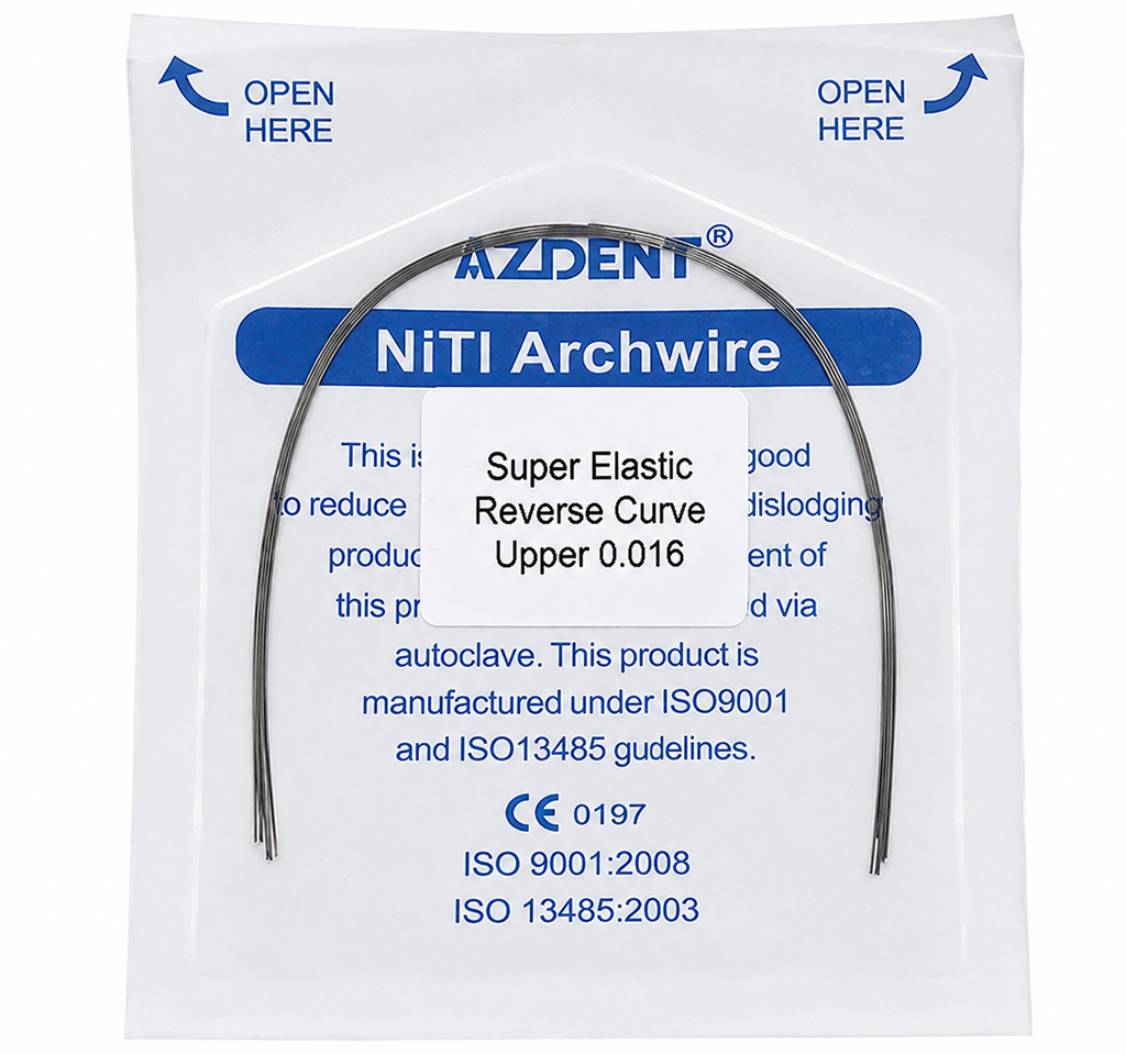 Arco Niti Curva Inversa - Paq 2 Piezas