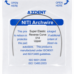 Arco Niti Curva Inversa - Paq 2 Piezas