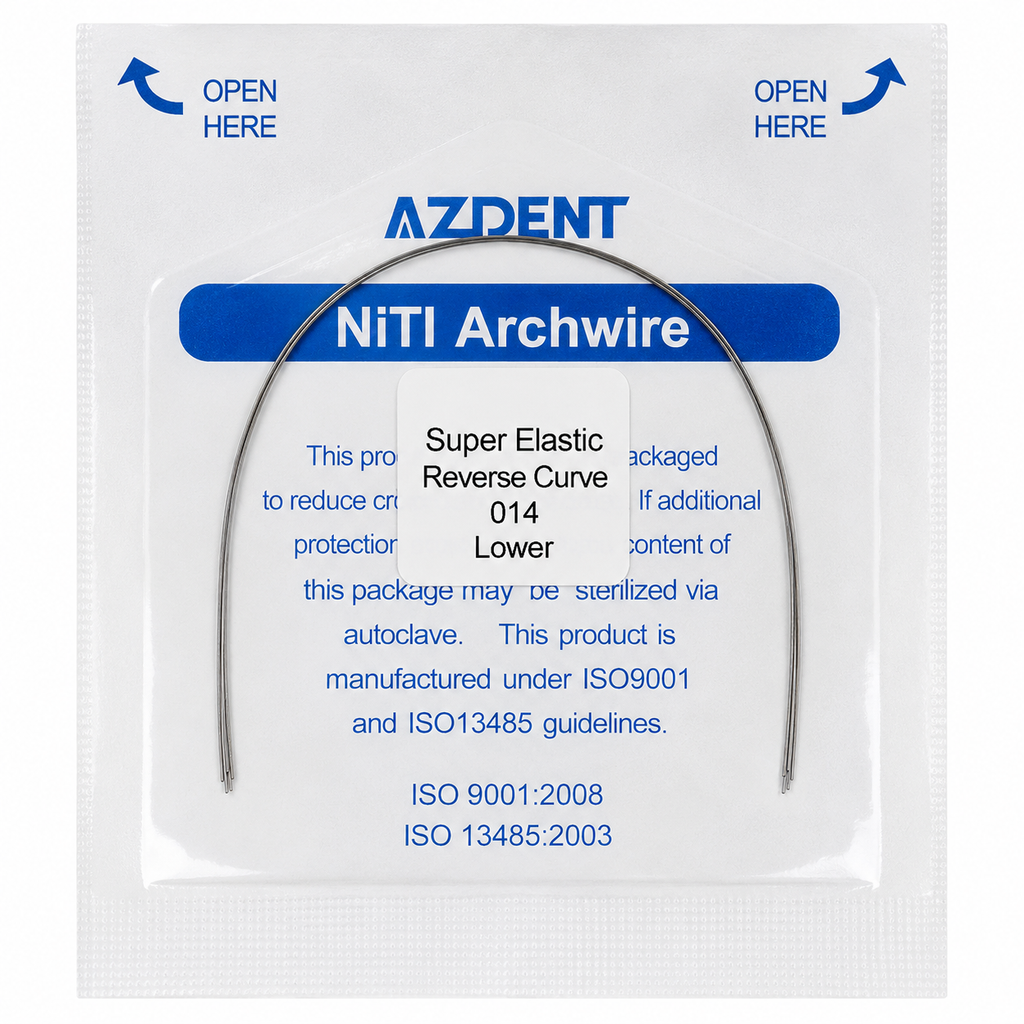 Arco Niti Curva Inversa - Paq 2 Piezas