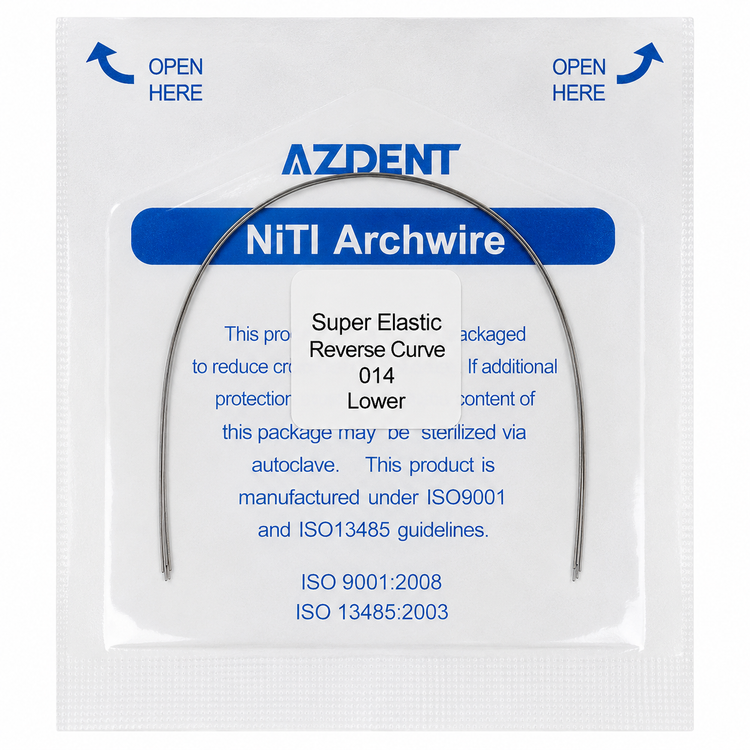 Arco Niti Curva Inversa - Paq 2 Piezas