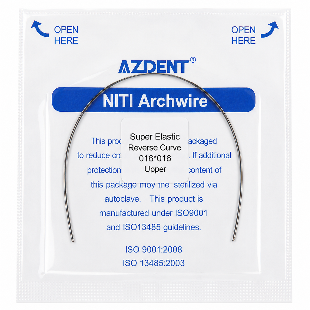 Arco Niti Curva Inversa - Paq 2 Piezas