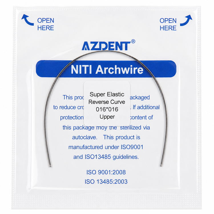 Arco Niti Curva Inversa - Paq 2 Piezas