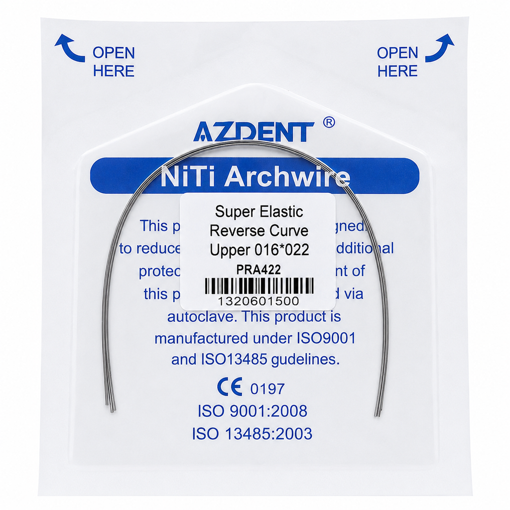 Arco Niti Curva Inversa - Paq 2 Piezas