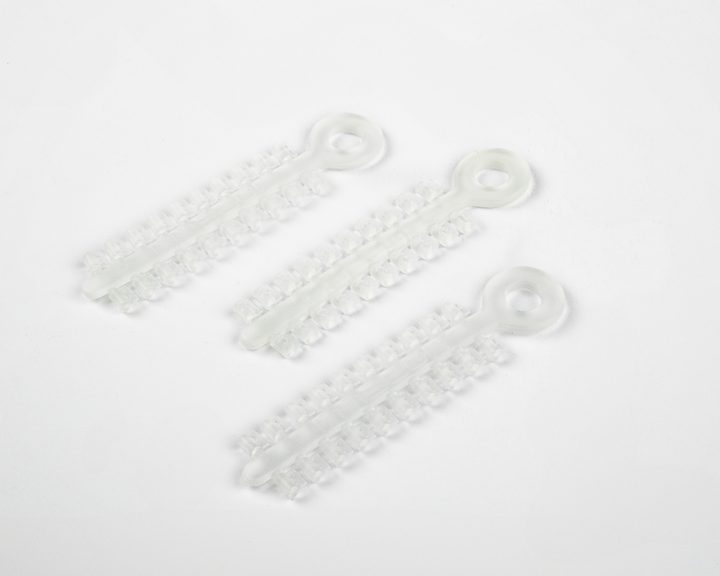 Cuñas Rotación Transparente C/100 Borgatta