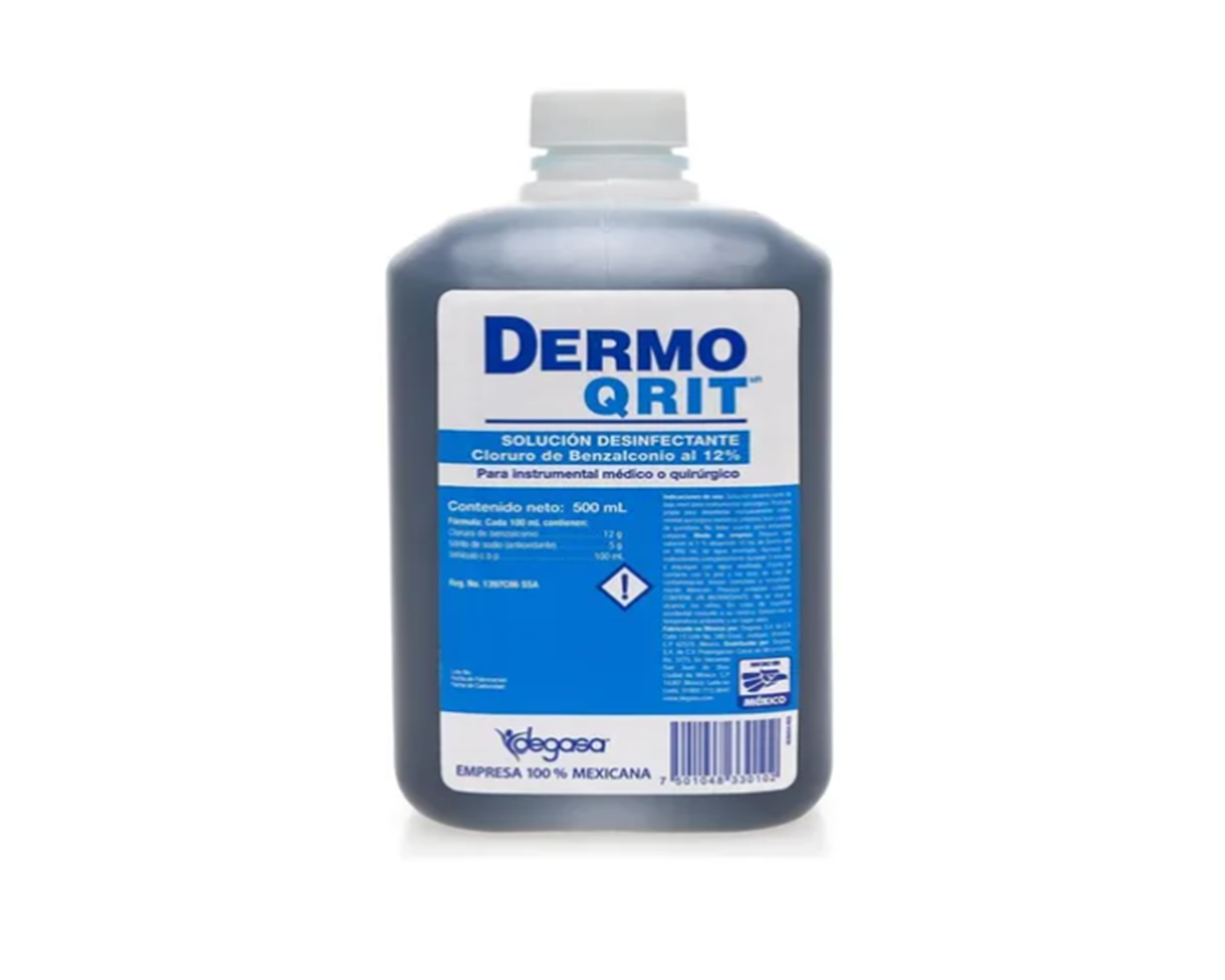 Dermo Qrit Solucion Antiseptica Y Desinfectante 500 Ml