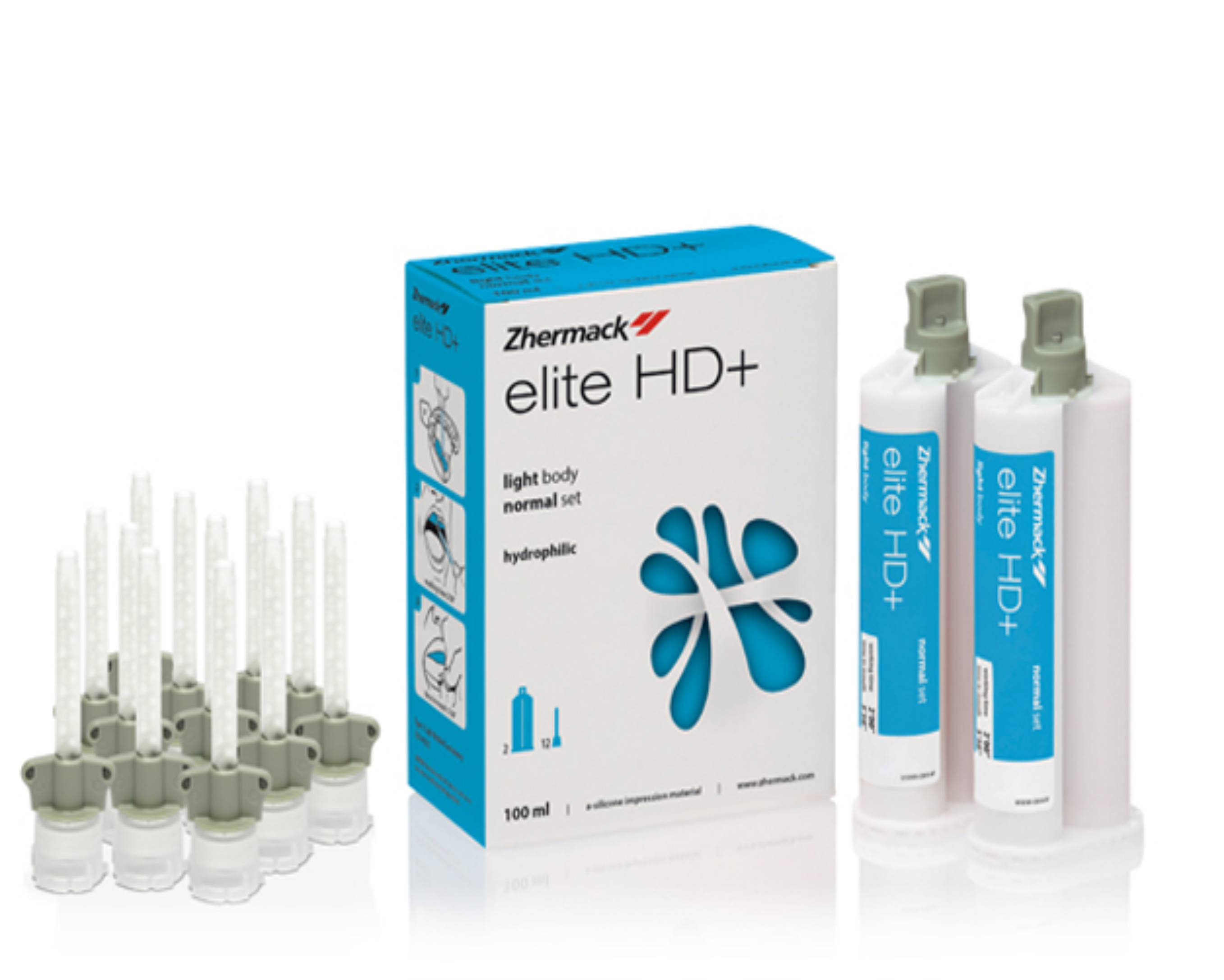 Silicona Elite Hd+ Light C/2 Cartucho Zhermack