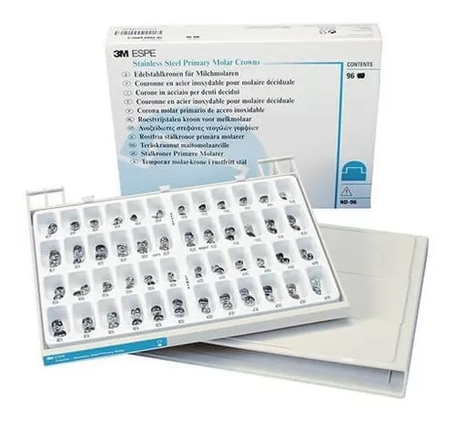 Estuche Coronas Posterior Infantil C/96