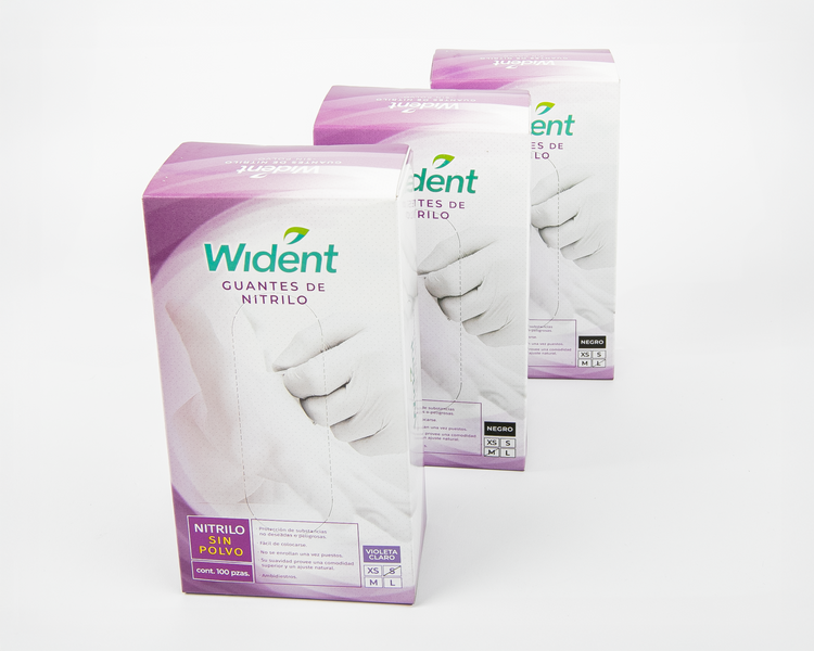 Guantes nitrilo Wident c/100 - CH
