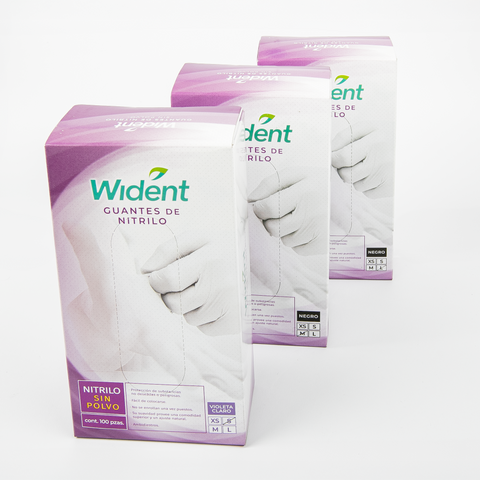 Guantes nitrilo Wident c/100 - CH