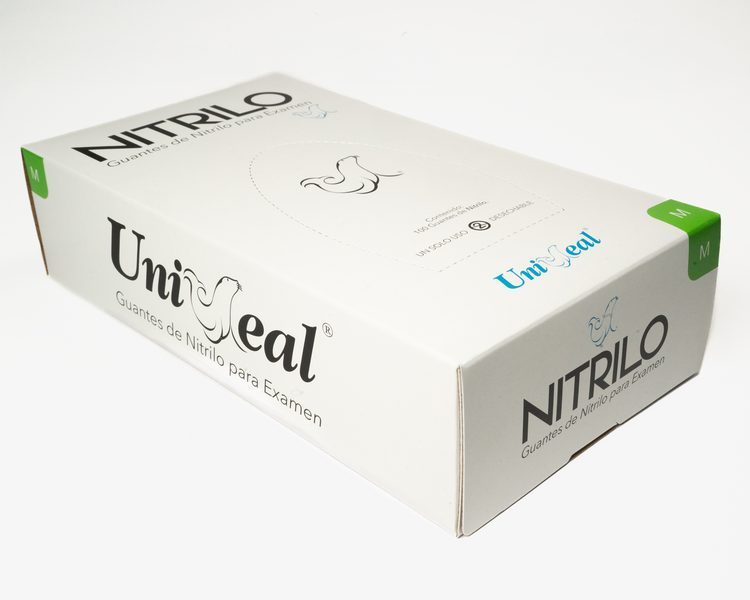 Guante nitrilo Uniseal c/100 - M