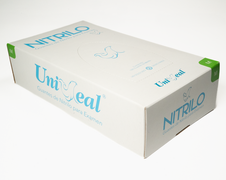 Guante nitrilo Uniseal c/100 -  M