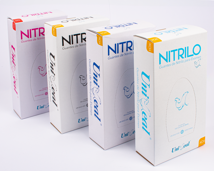 Guante Nitrilo Mediano 100 Piezas