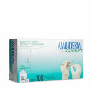 Guantes Ambiderm Confort Liso Mediano