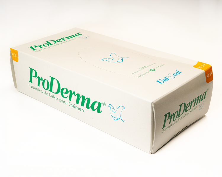 Guantes Examen Latex C/100 Proderma