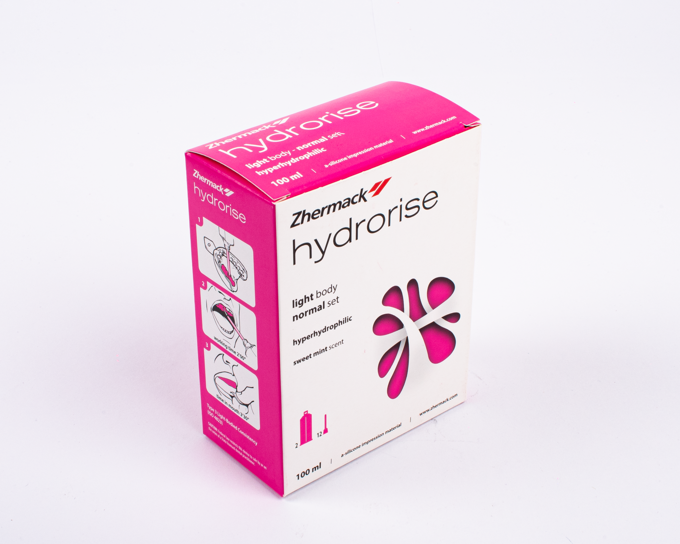 Hydrorise Light  Zhermack C/2 Cartuchos Silicona Ligera