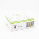 Hoja De Bisturi #12 Sensimedical De Acero Al Carbon Pz