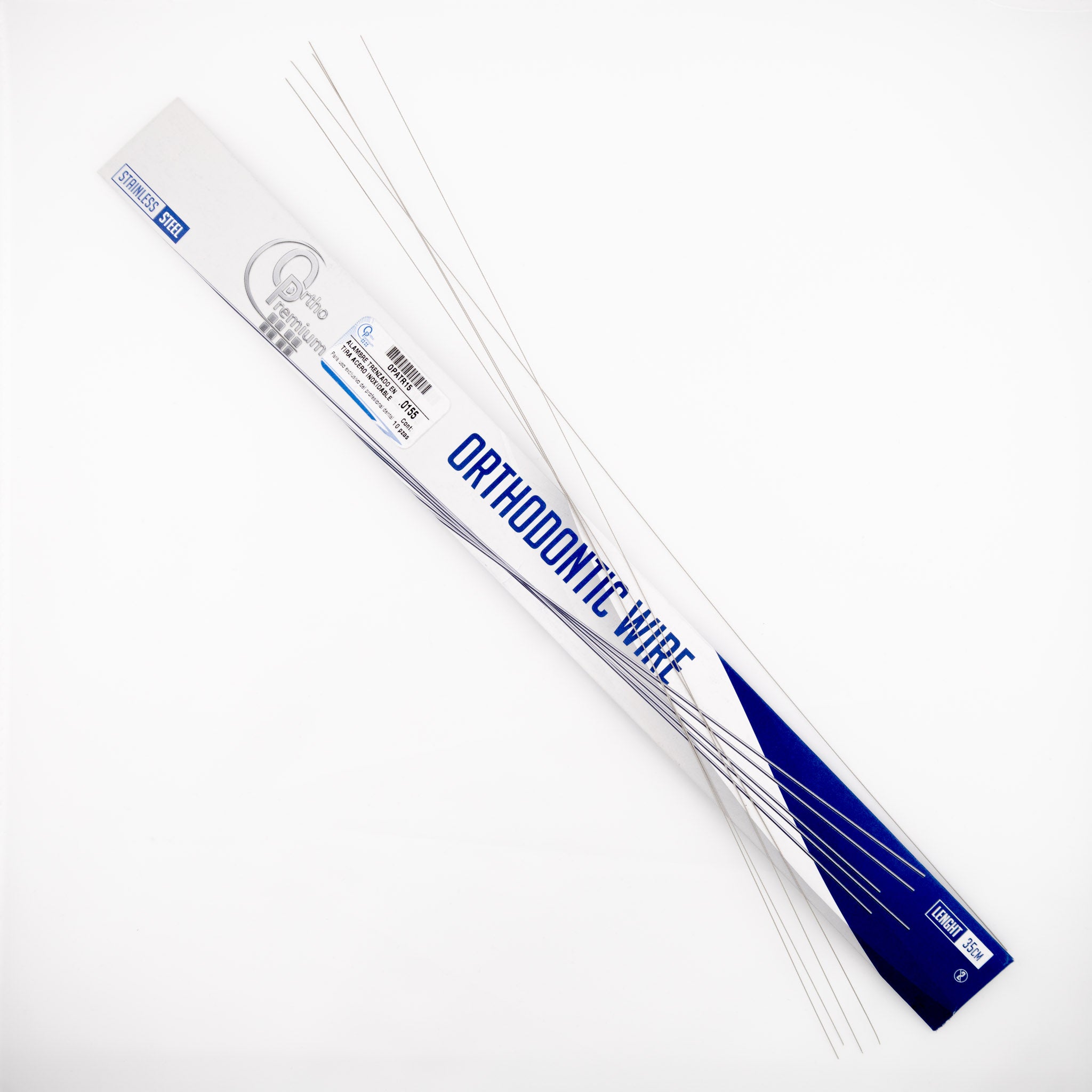 Tiras De Alambre Trenzado De Acero Ortho Premium - Pza