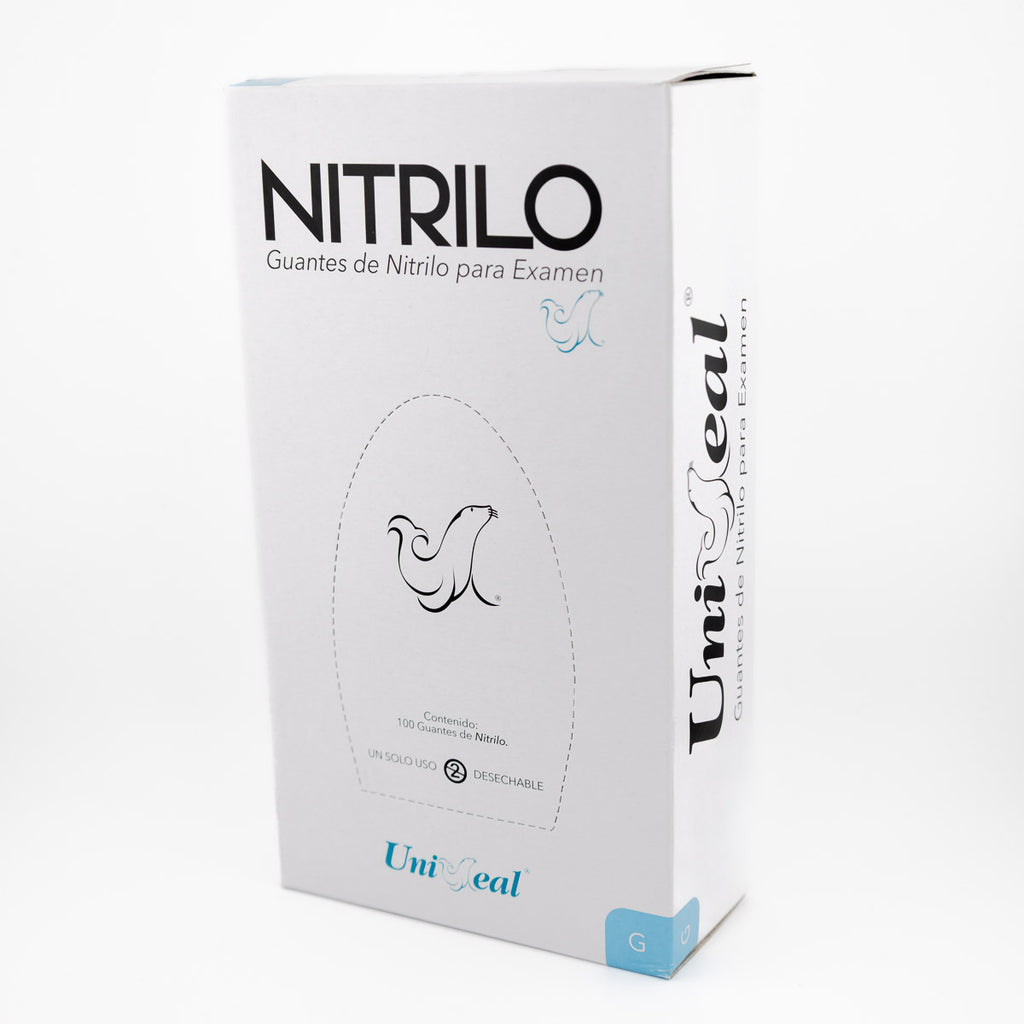 Guante Nitrilo G Con 100 Piezas