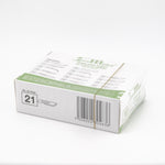 Hoja Bisturi #21 Sensimedical De Acero Al Carbon C/100