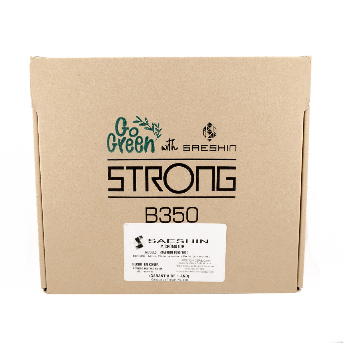 Micromotor De Laboratorio Electronico De Plastico Strong B350/102