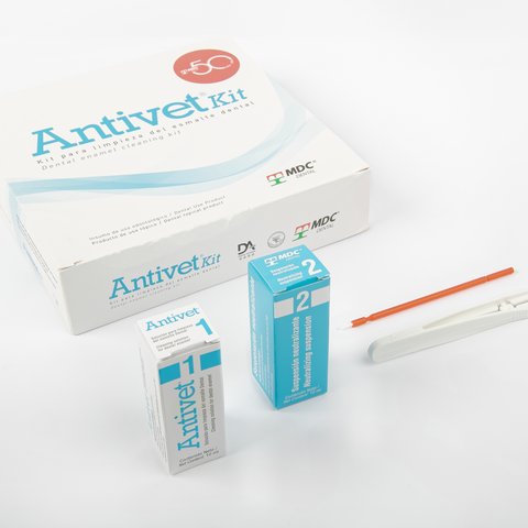 Kit Antivet Solución P/Limpieza Esmalte