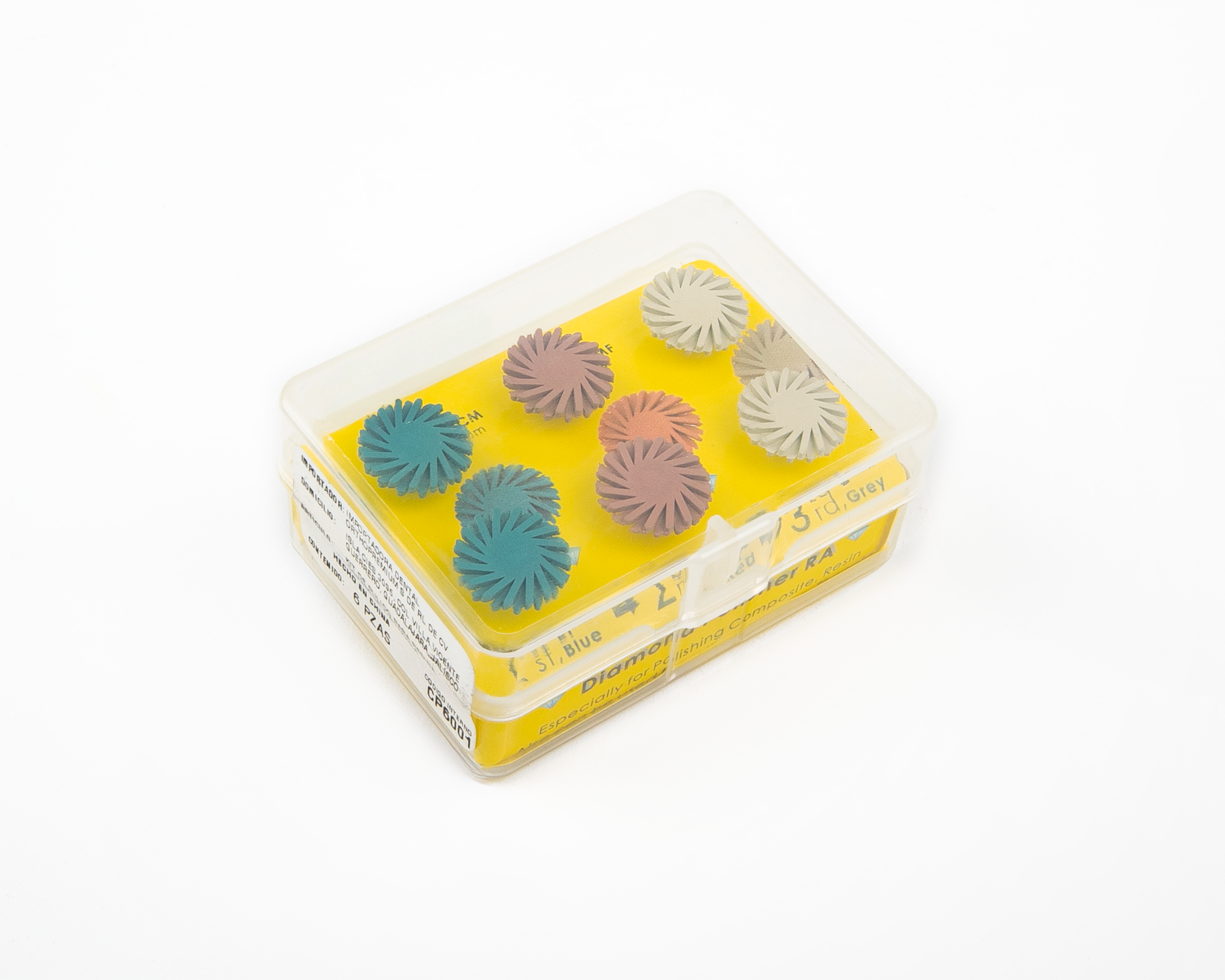 Kit Pulido Cp6001 Resina/Ceramica/Zirconia