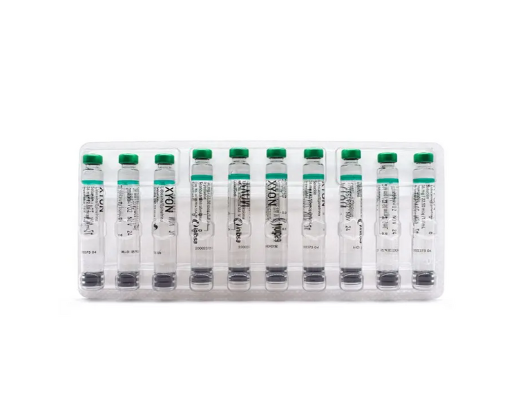 Anestesia Inibsa Xyon - vidrio - lidocaina c/epinefrina 2% - pz