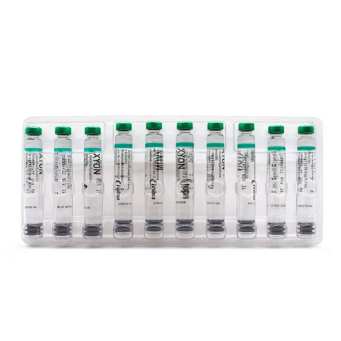 Anestesia Inibsa Xyon - vidrio - lidocaina c/epinefrina 2% - pz