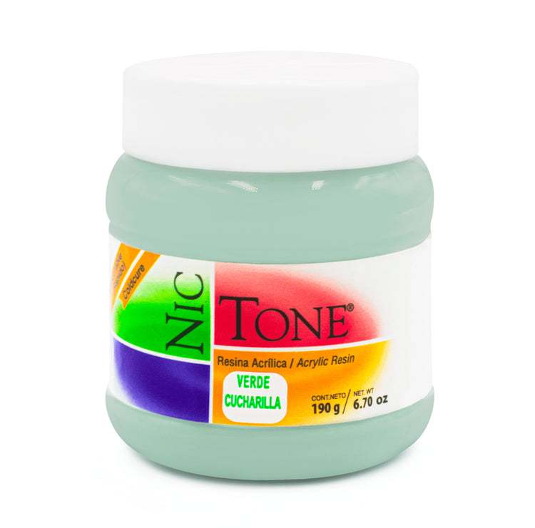 Acrilico NicTone 190 Gr Verde Cucharilla
