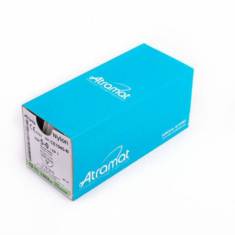 Sutura Atramat - no absorbible -  nylon