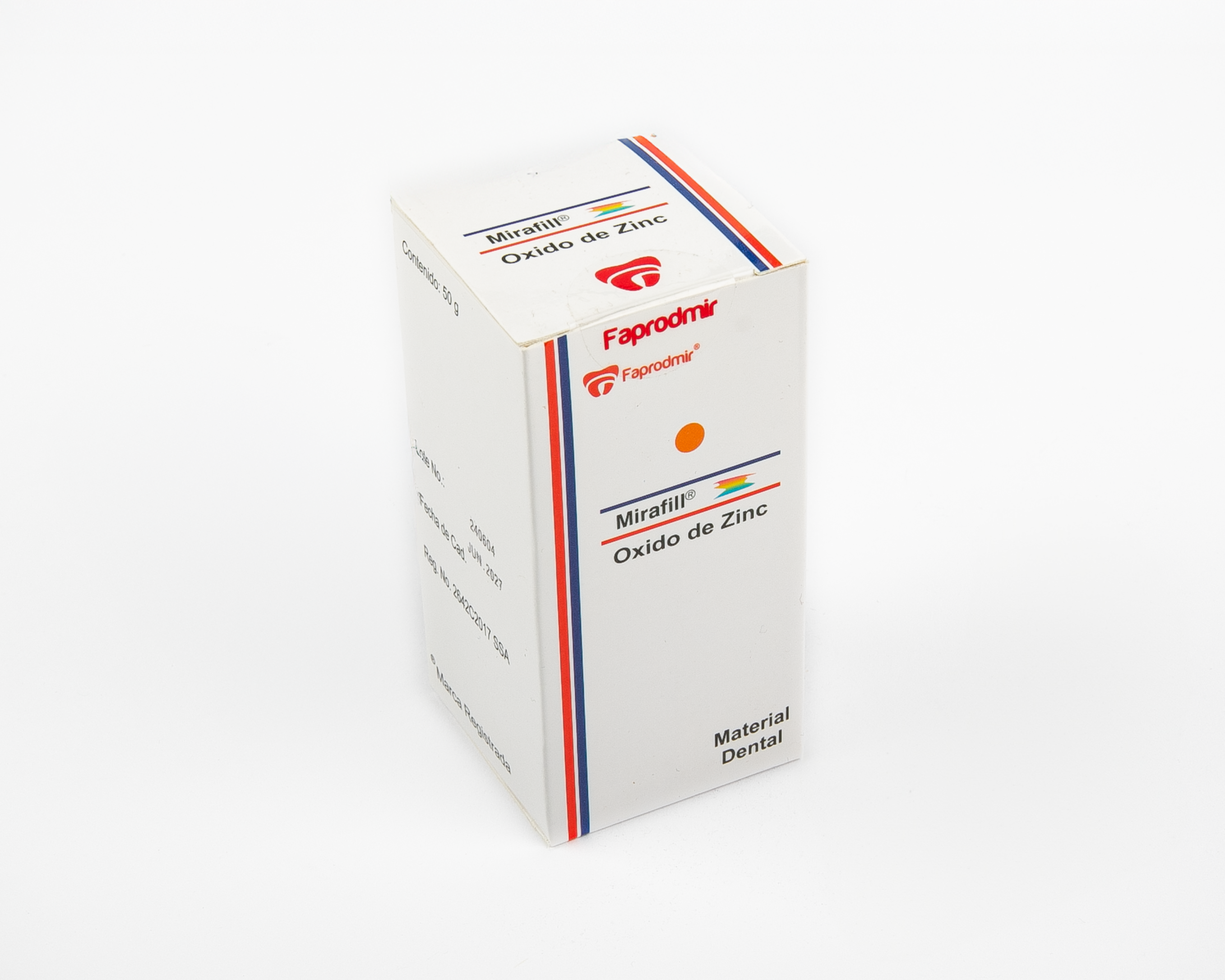 Oxido De Zinc 50Gr Mirafill