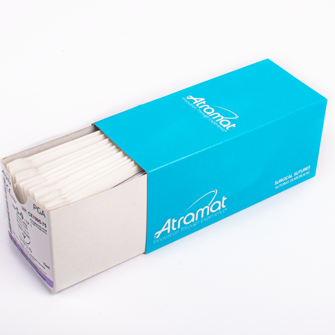 Sutura Atramat - absorbible - poliglicólico