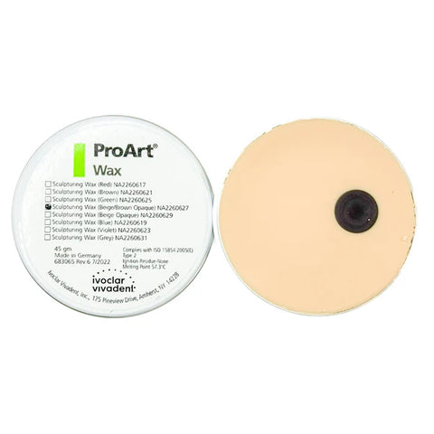 Proart Sculpturing Wax Beige /Brown 45 G