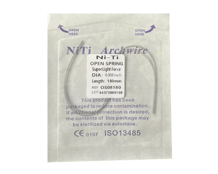 Resorte Abierto Niti Rollo