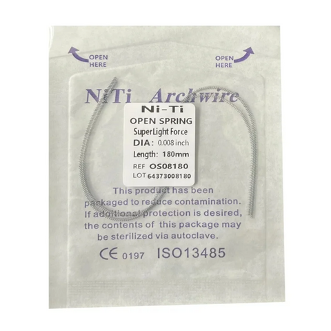 Resorte Abierto Niti Rollo