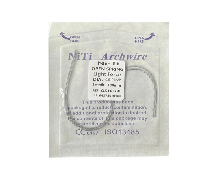 Resorte Abierto Niti Rollo