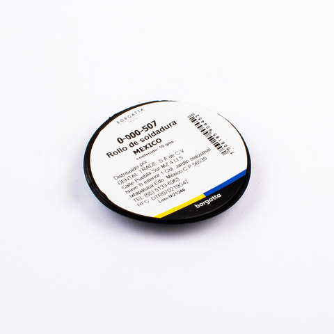 Rollo Soldadura 10g Borgatta