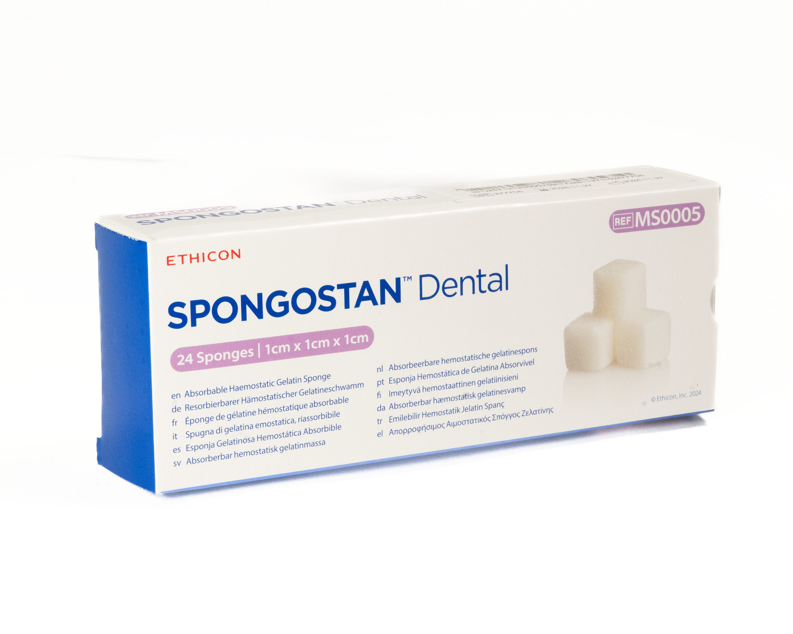 Spongostan Caja C/24 Esponja Hemostatica
